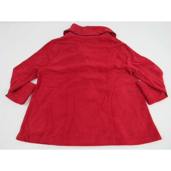 Tudor Court Red Fleece Long-Sleeve Jacket - Picture 5 of 16